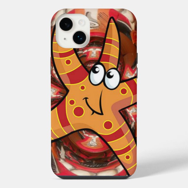 Hakuna Matata Starfish Design iPhone Case (Back)