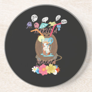 Hakuna Matata Summer time beach party Coaster