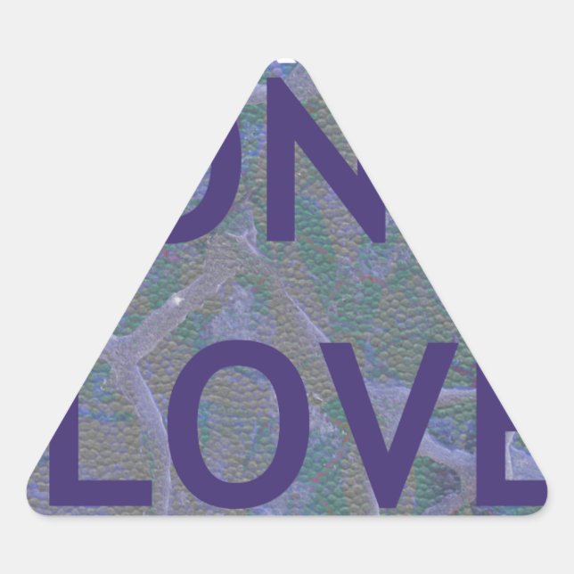 HAKUNA MATATA TRIANGLE STICKER (Front)