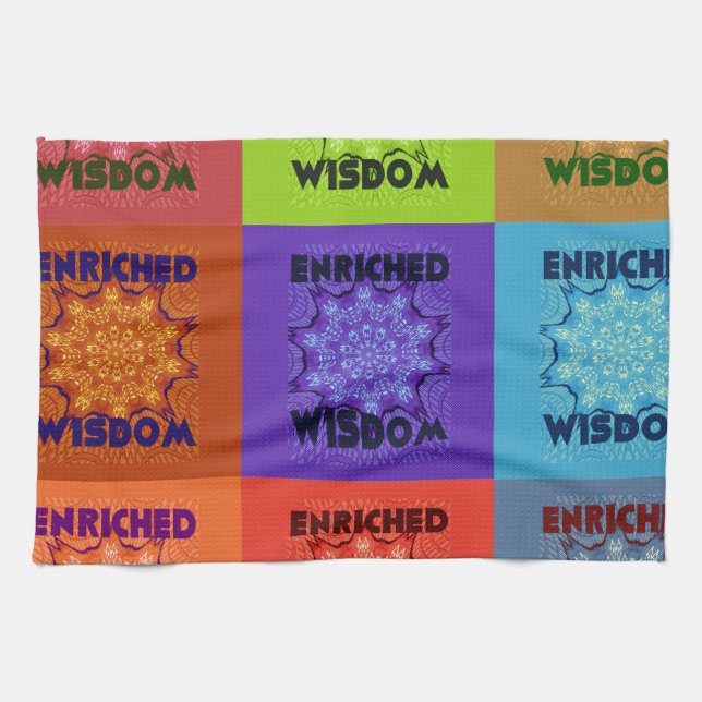 Hakuna Matata Wisdom Enriched Kitchen Towel (Horizontal)