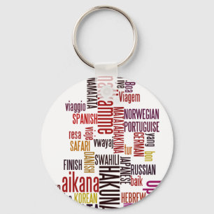 Hakuna Matata word Keychain