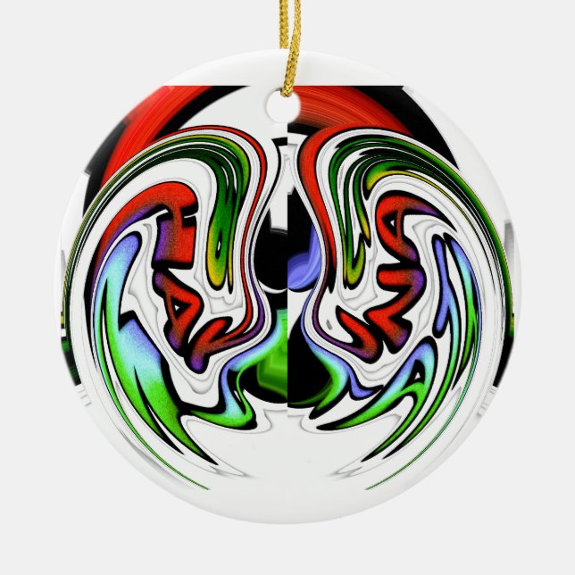 HakunaMatata hakunamatata Gifts Ceramic Ornament (Front)