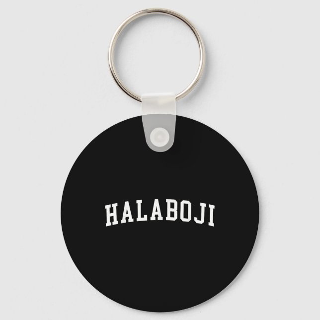 Halaboji _1  keychain (Front)