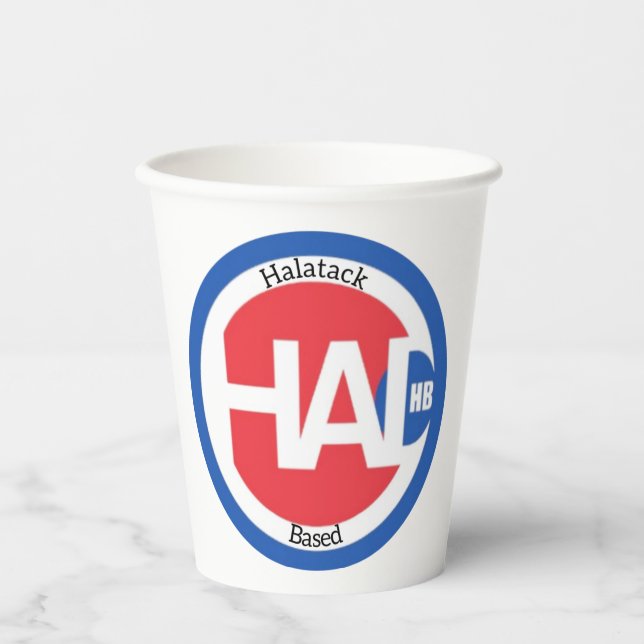 Halatack Paper Cups (Front)