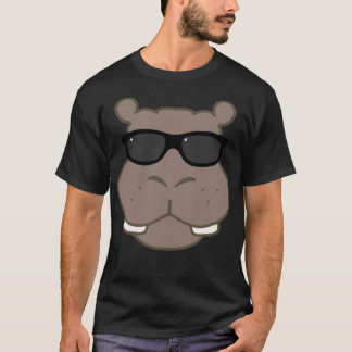Halcyon Hippo Graphic Tee (Black)