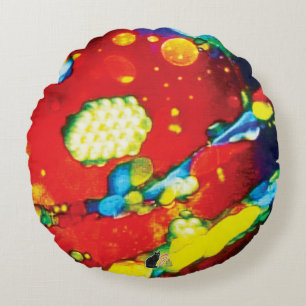 Halcyon Nights Round Pillow