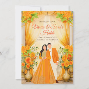 Haldi invite les invitations Digital Haldi