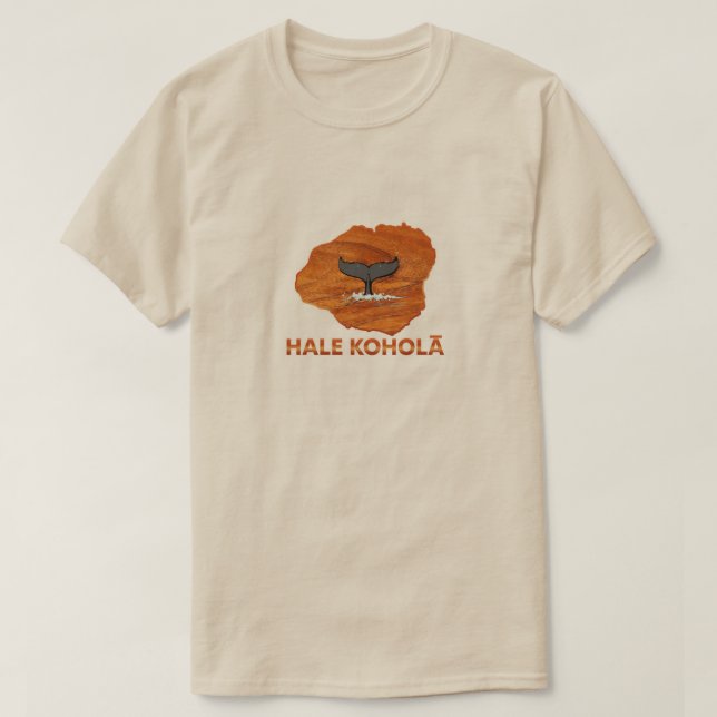 Hale Kohola T-Shirt - Sand (Design Front)