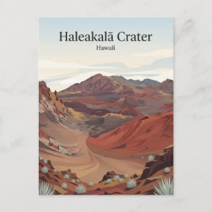 Haleakalā Crater Hawaii Postcard