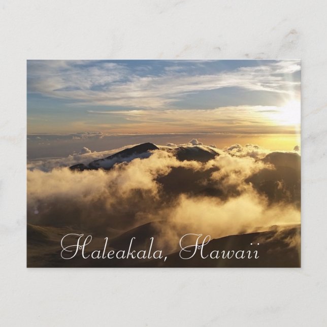 Haleakala, Hawaii Photograph Postcard Keepsake (Front)