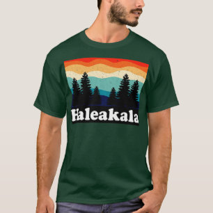 Haleakala Hawaii Retro T-Shirt
