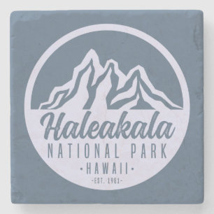 Haleakala National Park Hawaii Hiking Stone Coaster
