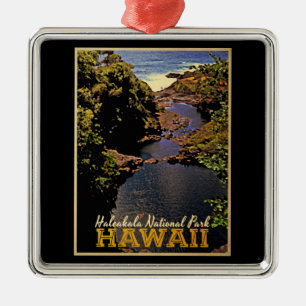 Haleakala National Park Hawaii Metal Ornament