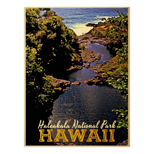 Haleakala National Park Hawaii Postcard