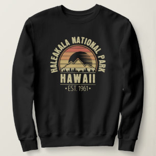 Haleakala National Park Hawaii Retro Sweatshirt