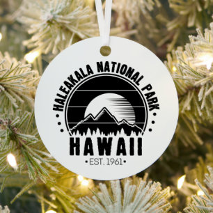 Haleakala National Park Hawaii USA Metal Ornament