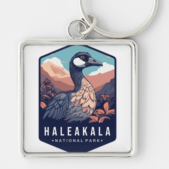 HALEAKALA NATIONAL PARK KEYCHAIN (Front)