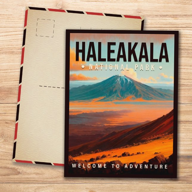 Haleakala National Park Maui Hawaii Vintage Postcard (Creator Uploaded)