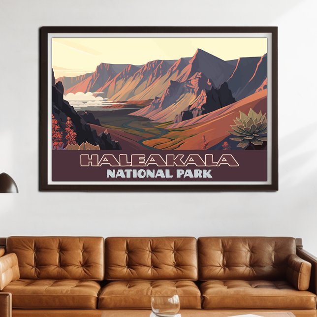 Haleakala National Park Maui Volcano Crater Poster (Creator Uploaded)
