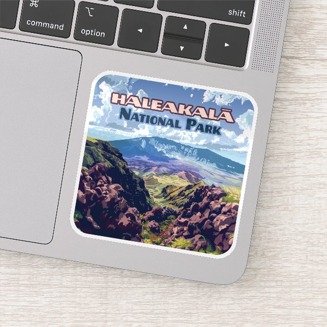 Haleakala National Park Maui Volcano Hawaii (Detail)