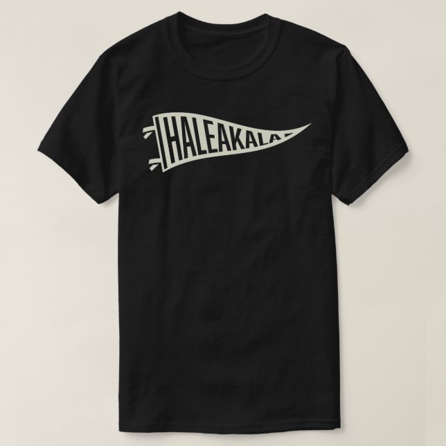 Haleakala National Park Pennant Tan T-Shirt (Design Front)