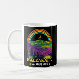 Haleakala National Park Vintage 70s 80s Camping Hi Coffee Mug