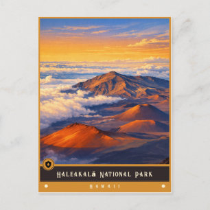 Haleakalā National Park Vintage Postcard