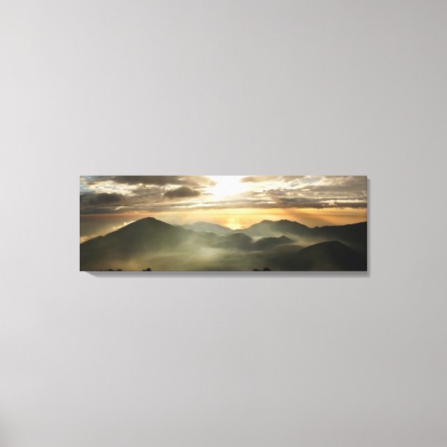 Haleakala sunrise canvas print (Front)