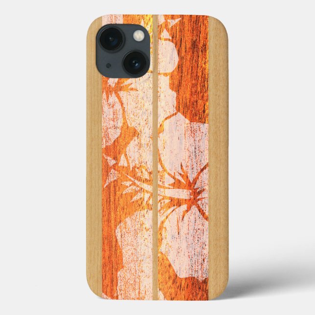 Haleiwa Surfboard Hawaiian iPad Mini Retina Case (Back)