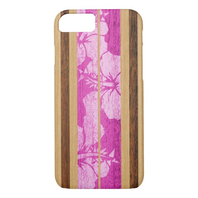 Haleiwa Surfboard Hawaiian iPhone 7 coque (Dos)