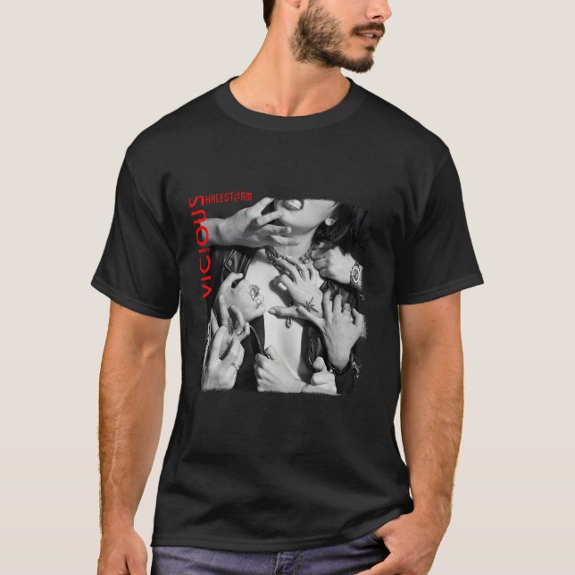 Halestorm Vicious Album Cover T-Shirt (Front)