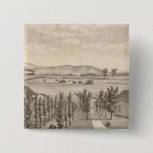 Haley res, farm 2 inch square button