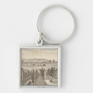 Haley res, farm keychain