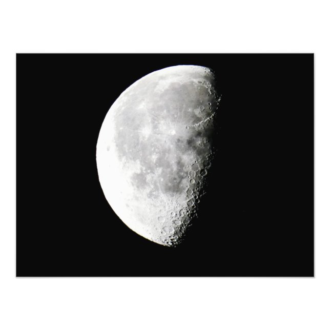 Half A Moon Photo Print (Front)