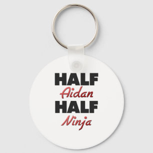 Half Aidan Half Ninja Keychain