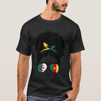 Half Algerian Half Cameroonian Afro Algeria Camero T-Shirt