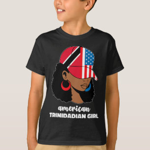Half American And Trinidadian Usa Trinidad Tobago T-Shirt