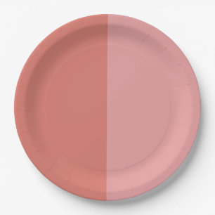 Half And Half Pink Grapefruit Paper Plate