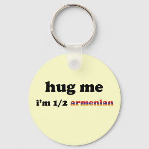 Half Armenian Keychain