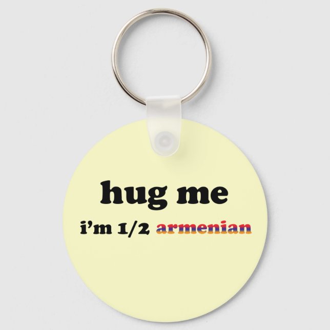 Half Armenian Keychain (Front)
