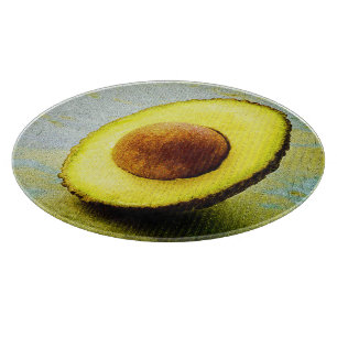 "Half Avocado" Cute Photo. Buy Now Cutting Board