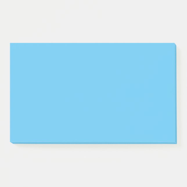Half Baked,Jeans Blue,Jordy Blue Post-it Notes (Front)
