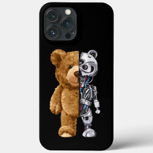 Half Bear Half Robot iPhone 13 Pro Max Case