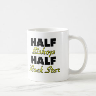 Half Bishop Half Rock Star Coffee Mug