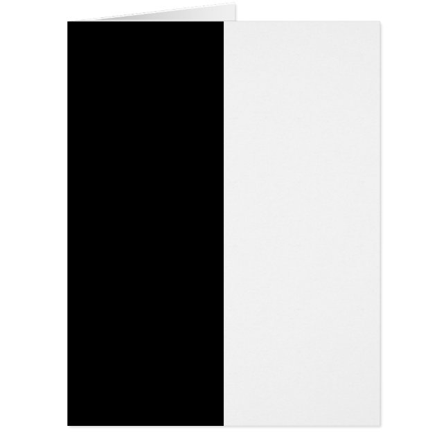 Half Black And Half White Stripes (Front)