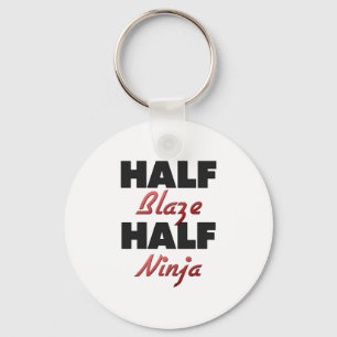 Half Blaze Half Ninja Keychain