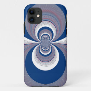Half Blue iPhone 11 Case