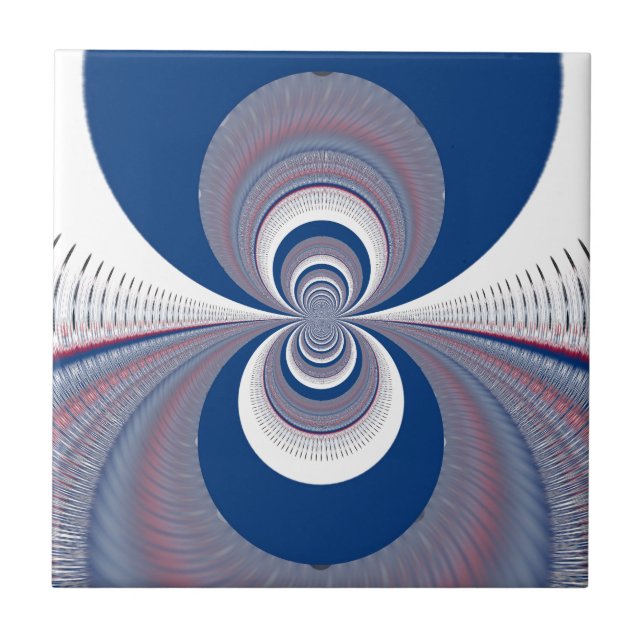 Half Blue Tile (Front)