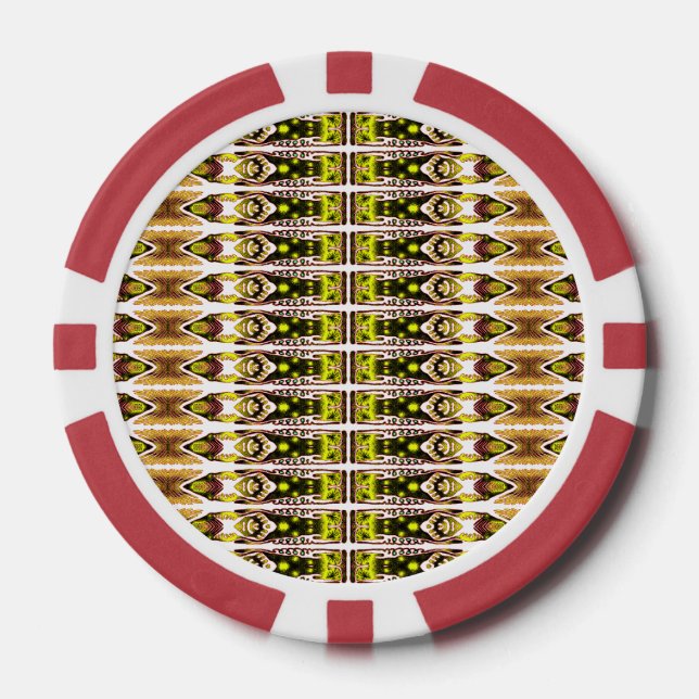 Half Brick Mito-CON Poker Chips (Front)