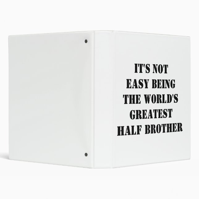 Half Brother Binder (Background)